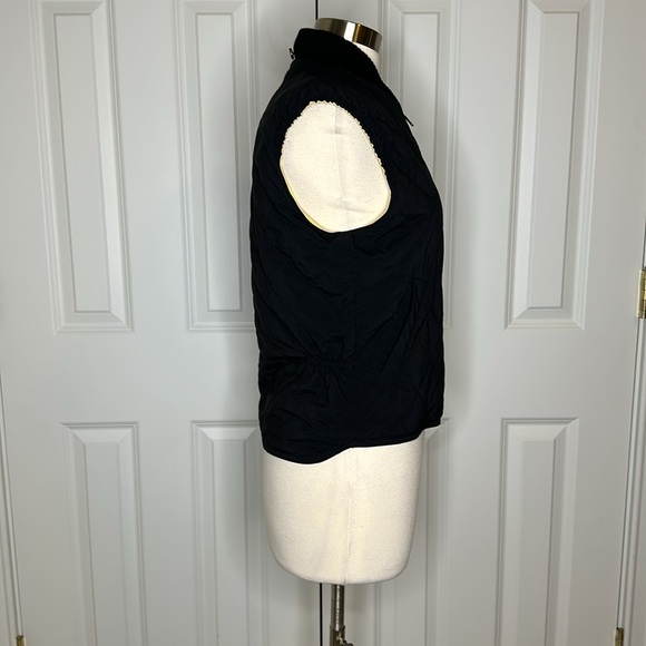 Loro Piana Women's Black Quilted Vest SzSmall - Picture 4 of 12